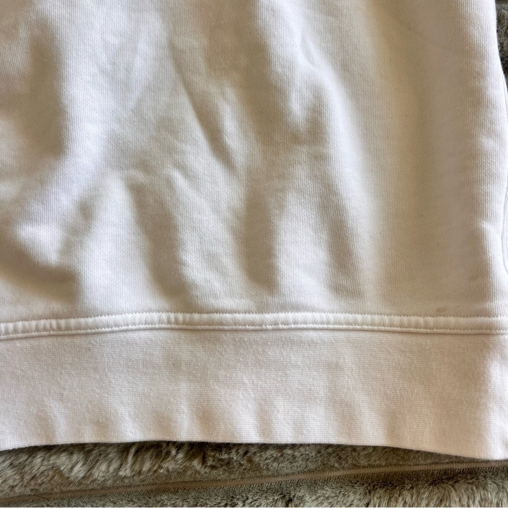 Lululemon White Crewneck Scuba Sweatshirt- SIze 6/Small - Picture 3 of 9